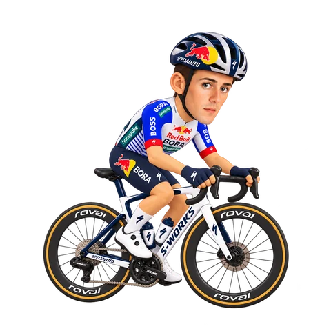 Illustration of Haimar Etxeberria in Red Bull–BORA–hansgrohe's 2026 team kit